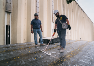 teste eletrostático na construção e impermeabilização