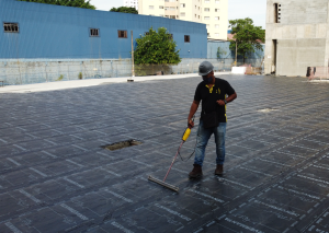 teste para locais impermeabilizados